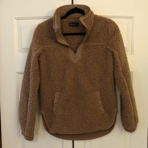 Abercrombie & Fitch Sherpa Pullover